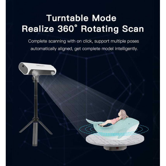CRScan 01 Creality is a portable and affordable for easy 3D scanning